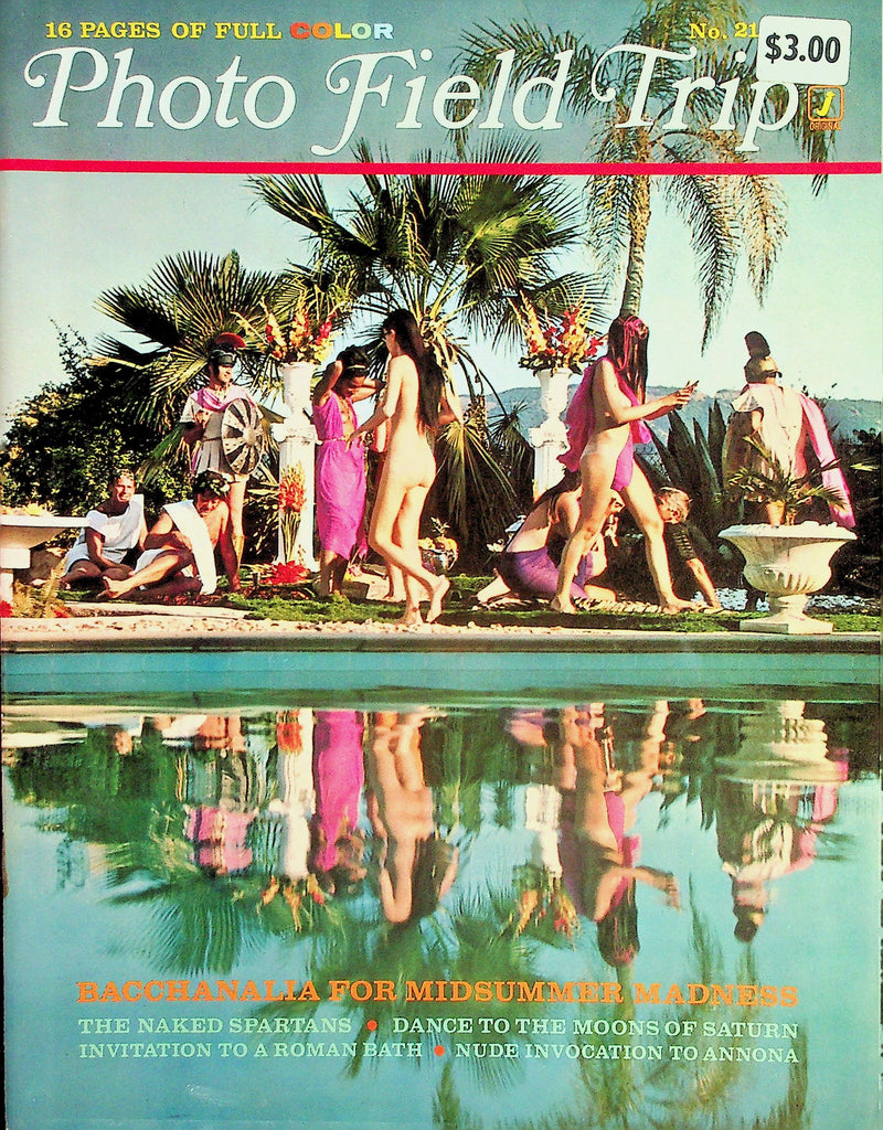 Photo Field Trip Nudist Magazine   Feast Of The Epicureans / The Naked Spartans  #21  1967    073126lmp-GSC