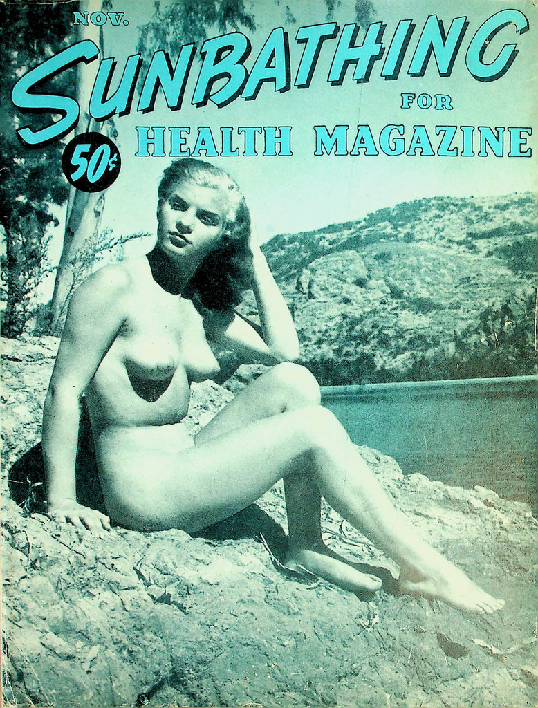 Sunbathing For Health Nudist Magazine  Naturism & Marriage / Morning Excercise Club  November 1953  072526lmp-GSC