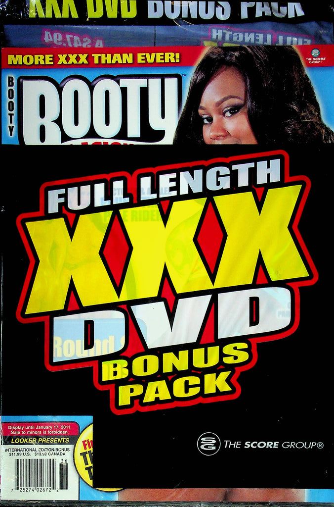 Bootylicious Magazine Ft. Paris Sweetz January 2012 SEALED W/DVD 121724RP