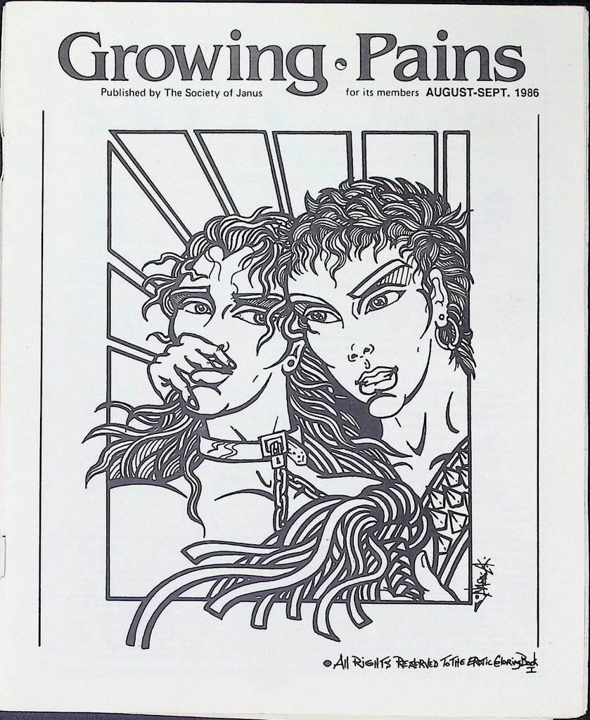 Growing Pains Adult Digest August September 1986 Society of Janus 010726AKP