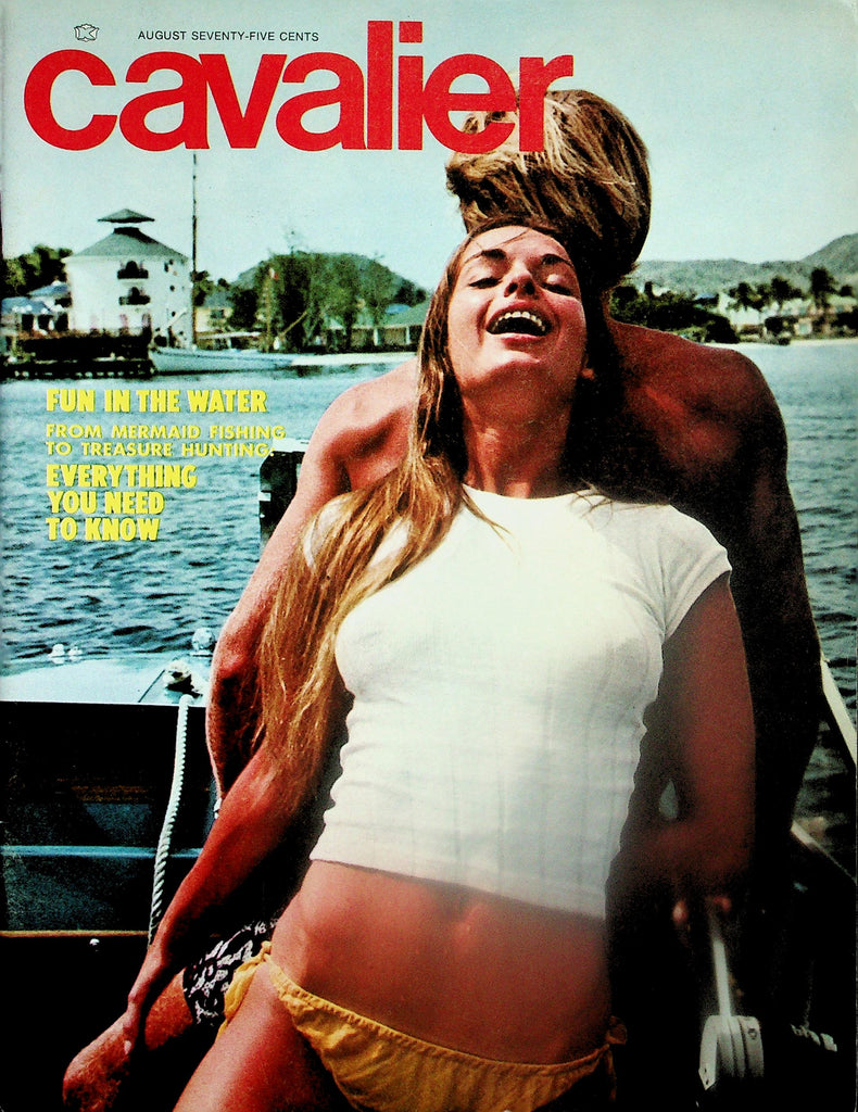 Cavalier Magazine  Fun In The Water / Centerfold Girl Dana  August 1970   120425lmp
