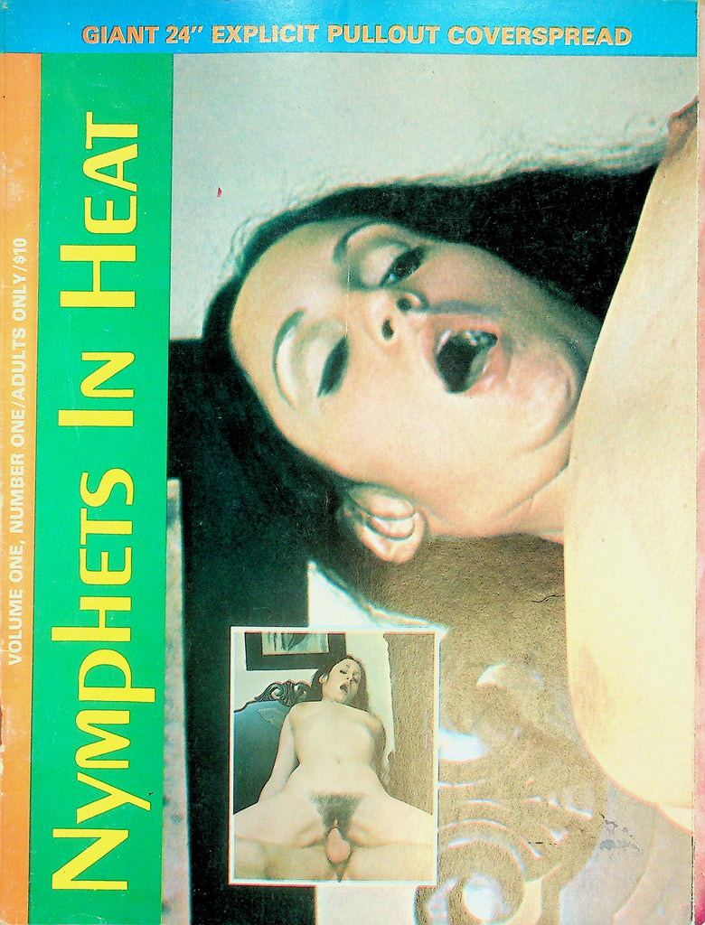 Nymphets In Heat Magazine  Giant 24" Explicit Pullout Coverspread  vol.1 #1  1960's  052526lmp-GSC