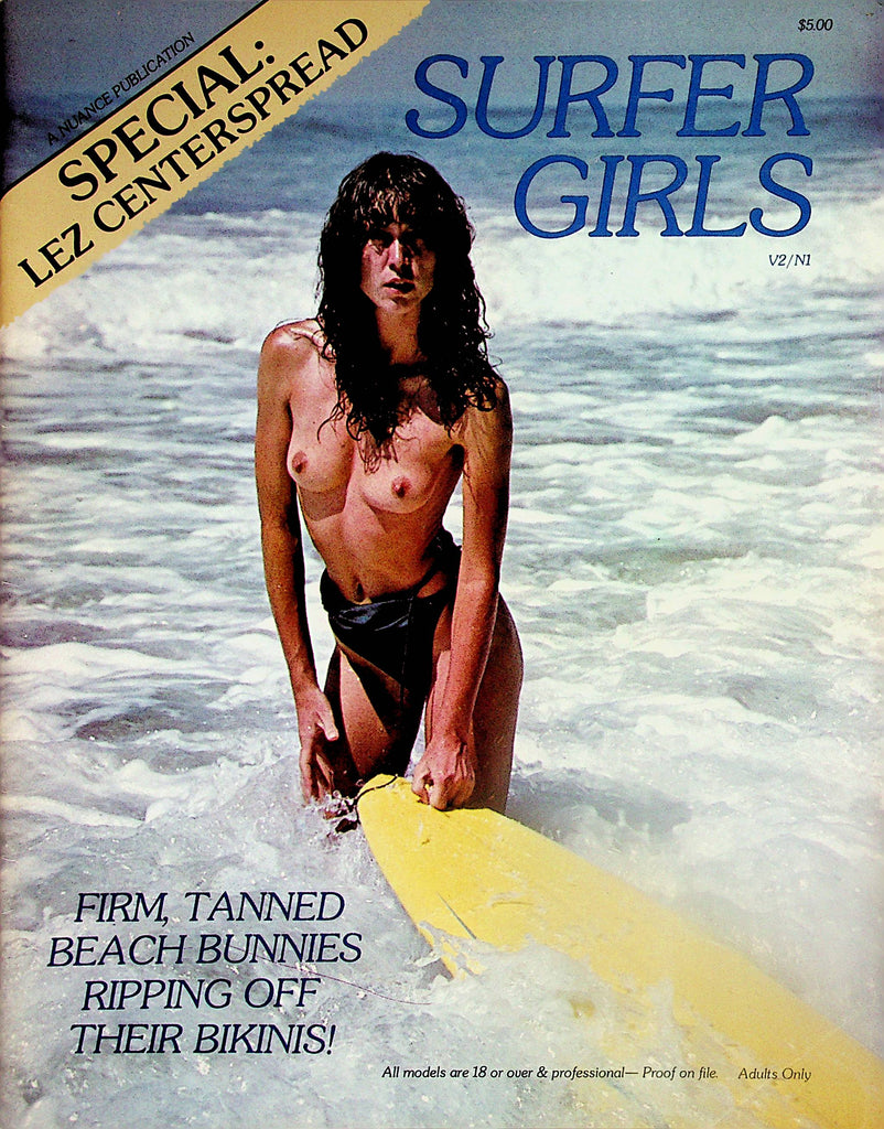 Surfer Girls Lesbian Magazine  Firm, Tanned Beach Bunnies  vol.2 #1  1979  Nuance   031025lm-p2
