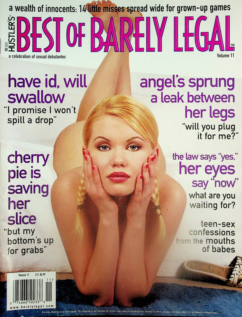 Hustler's Best Of Barely Legal Magazine   Covergirl Daisy  vol.11  1999   061625lm-p