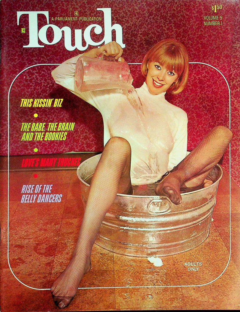Touch Vintage Magazine  Cover/Centerfold Toweled,Tubbed And Torrid Arlene Daily  vol.5 #1 1967    Parliament  100826lmp-GSC