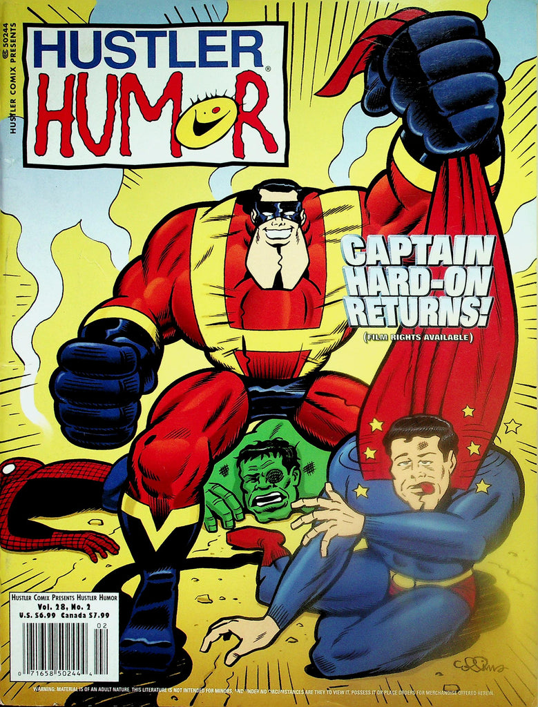 Hustler Humor Magazine  Captain Hard-On Returns!  vol.28 #2 2006   111325lm-p