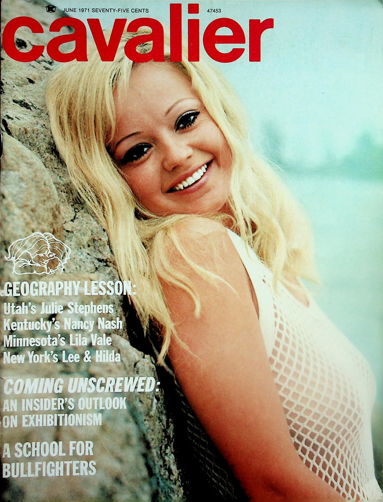 Cavalier Magazine   Covergirl Lila Vale  June 1971   112525lmp