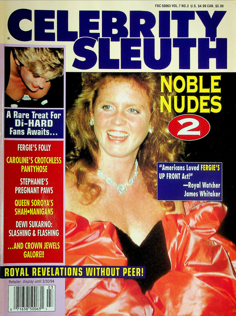 Celebrity Sleuth Magazine Noble Nudes 2 Ft. Duchess Fergie Vol.7 No.3 031425RP
