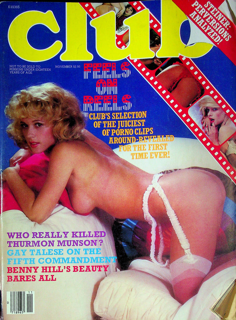 Club Magazine Benny Hill's Beauty Bares All November 1980 013124RP