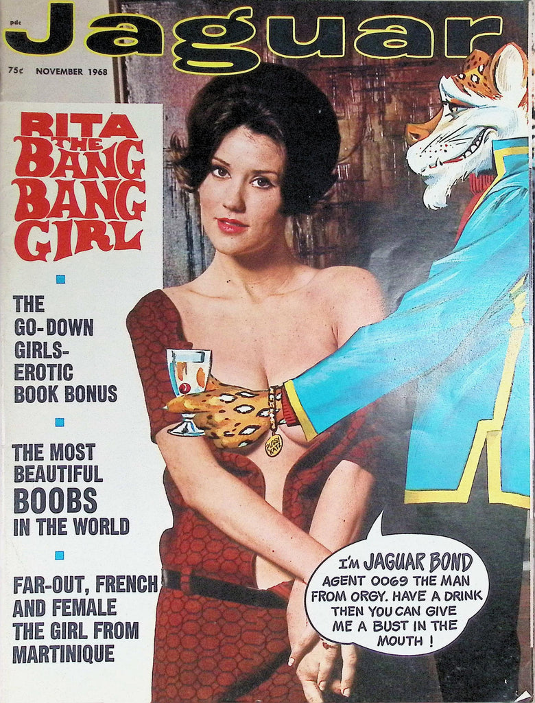 Jaguar Magazine November 1968 Bita the Bang Bang Girl 090426LLP