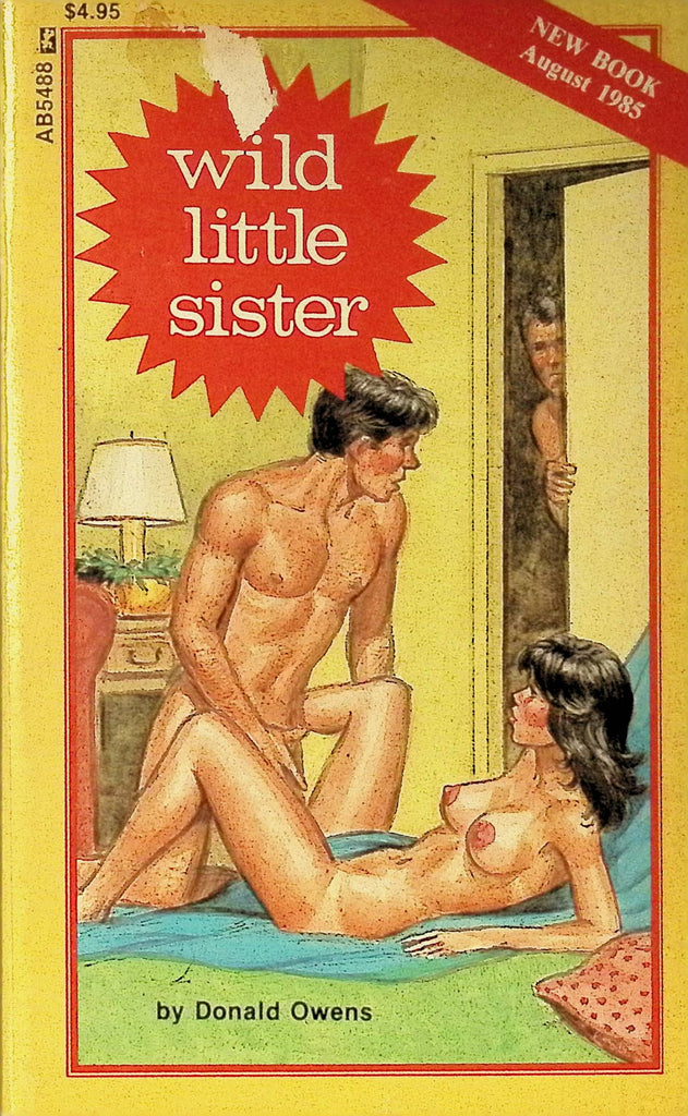 Wild Little Sister by Donald Owens August 1985 AB5488 Greenleaf Classics Adult Paperback Novel 071625AMP