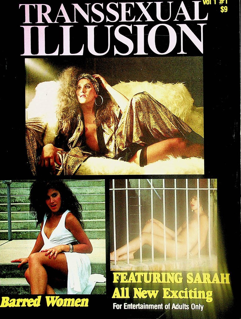Transsexual Illusion Magazine  Featuring Sarah  vol.1 #1 1990 Esoteric Press    011724lm-p
