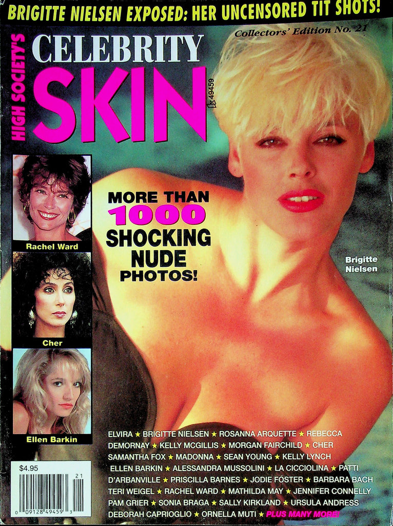 Celebrity Skin Magazine Ft. Brigitte Nielsen & Cher Collectors' Edition No.21 1992 070725RP-