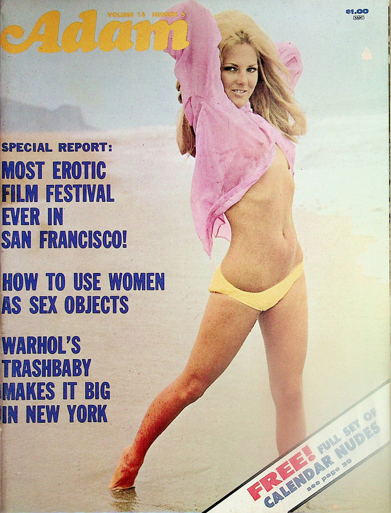 Adam Magazine  Covergirl Christine Hart   vol.15 #5  1971   050724lm-p2