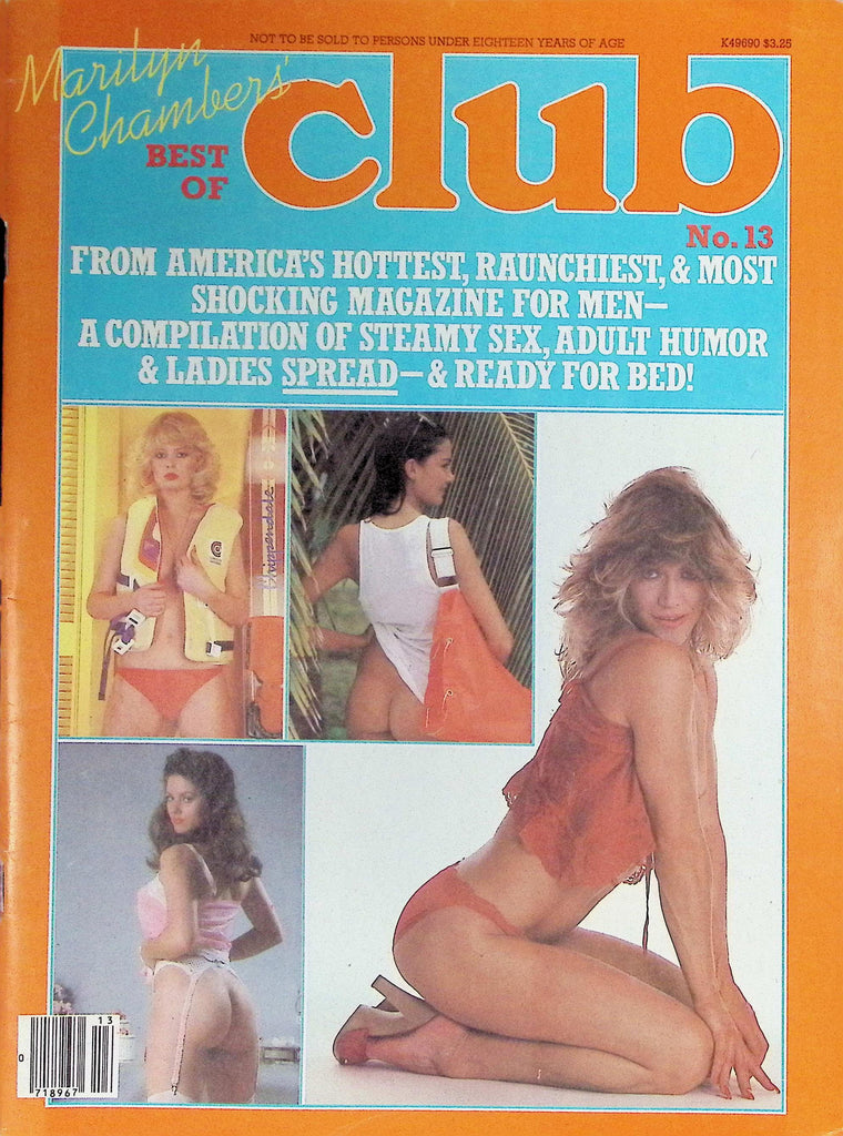 Marilyn Chamber's Best of Club  Magazine #13 1981    100226LLP