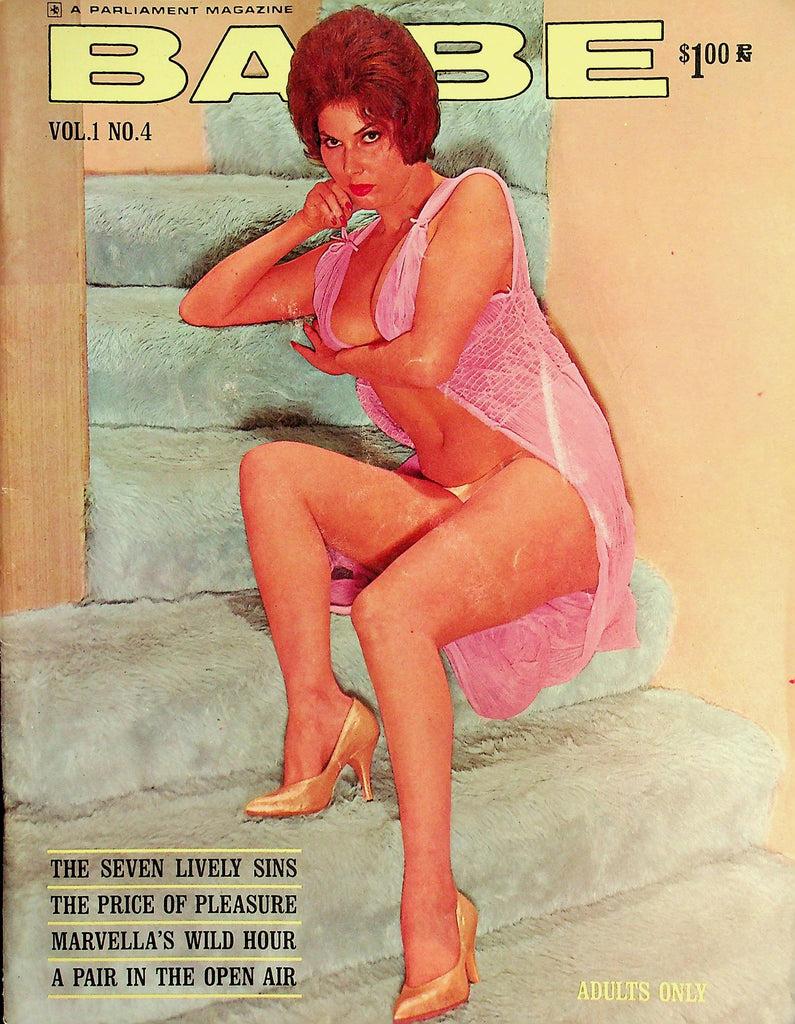 Babe Magazine  The Price Of Pleasure / Marvella's Wild Hour  vol.1 #4  1964    Parliament    080726lmp-GSC