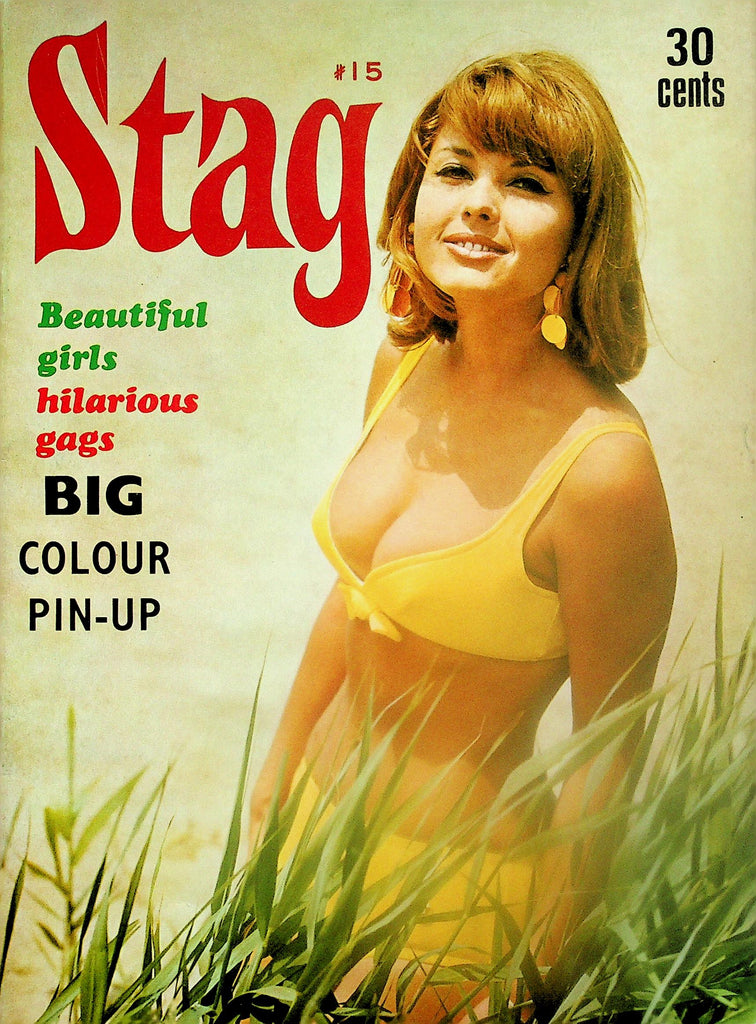 Stag Digest  Beautiful Girls, Hilarious Gags, Big Colour Pin-Up   #15  1960's   111825lm-p