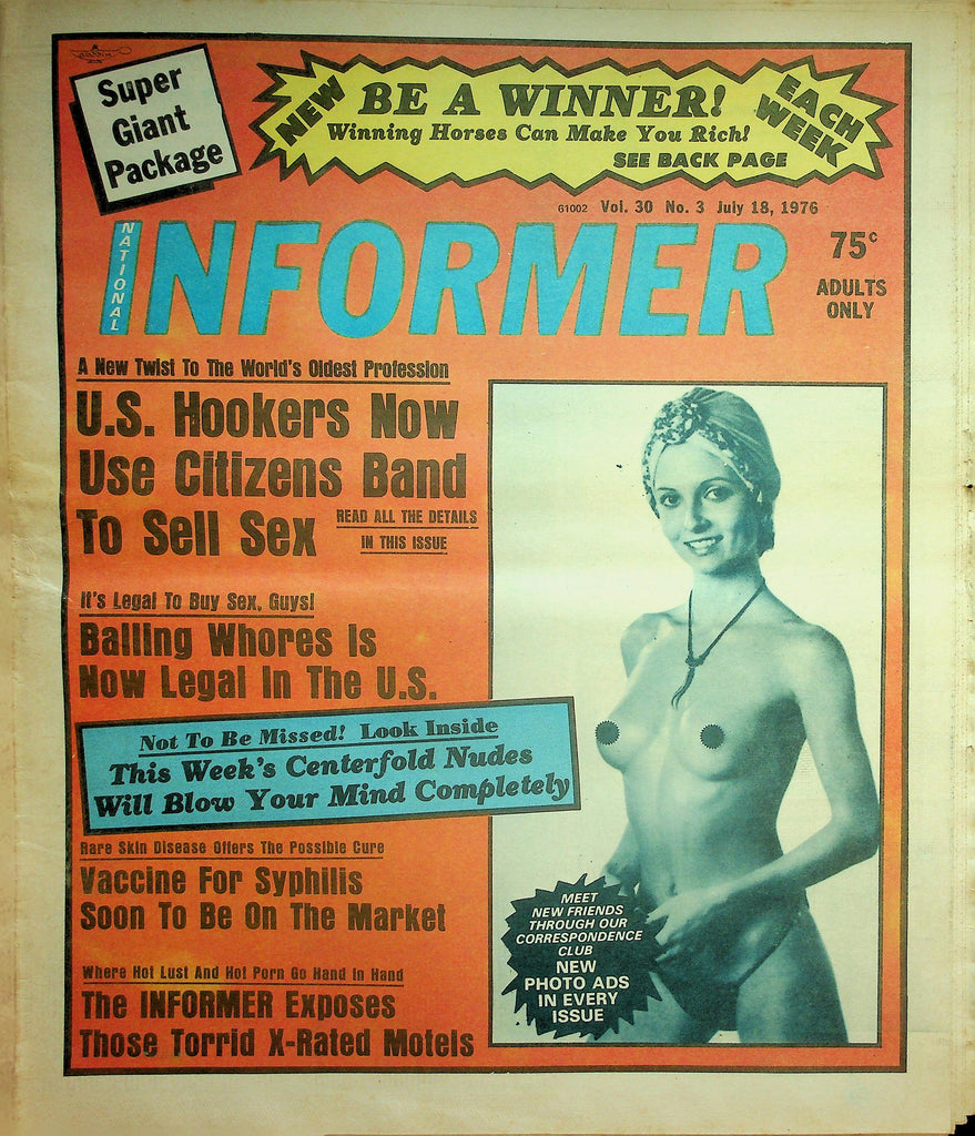 National Informer Adult Newspaper  Centerfold Nudes Will Blow Your Mind!  July 18, 1976  090626lmp-GSC