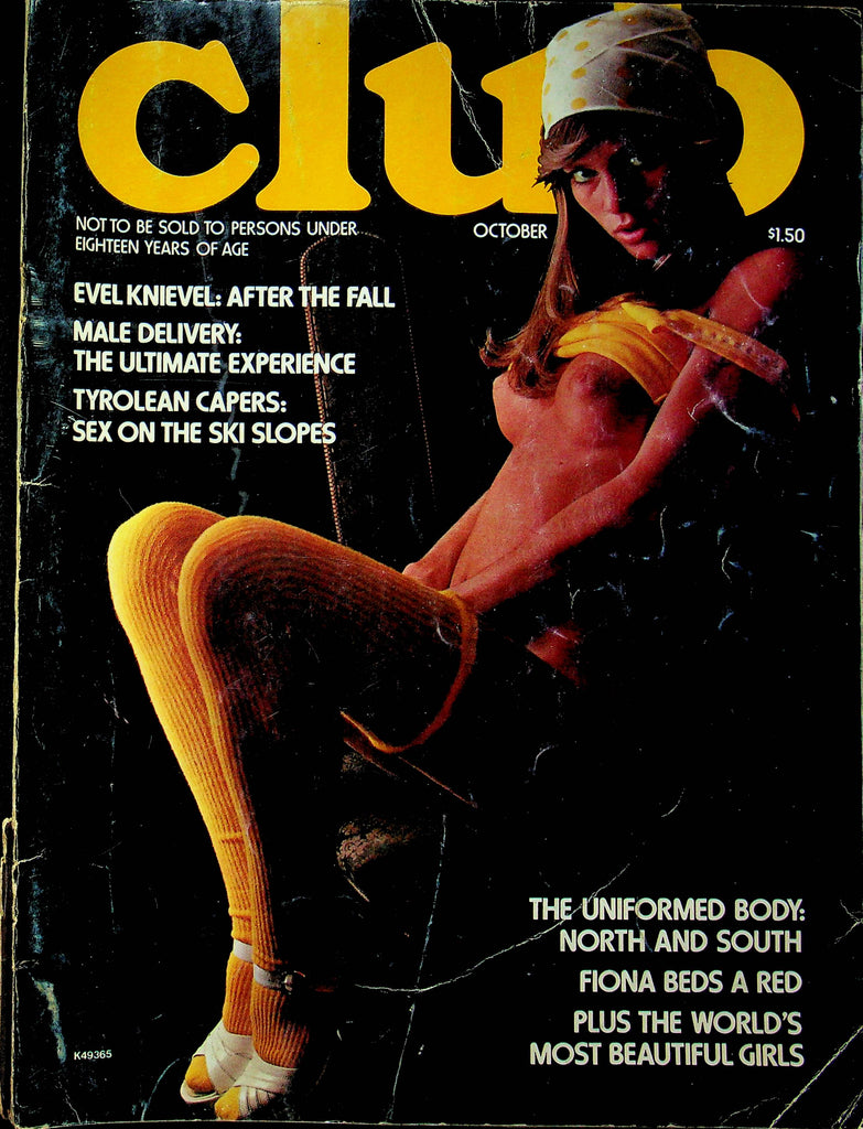 Club Magazine Evel Knievel October 1975 102023RP