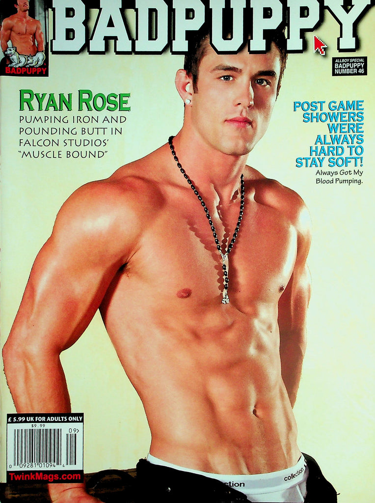 Badpuppy Gay Magazine  Coverguy Ryan Rose  #46 2001   041726lmp