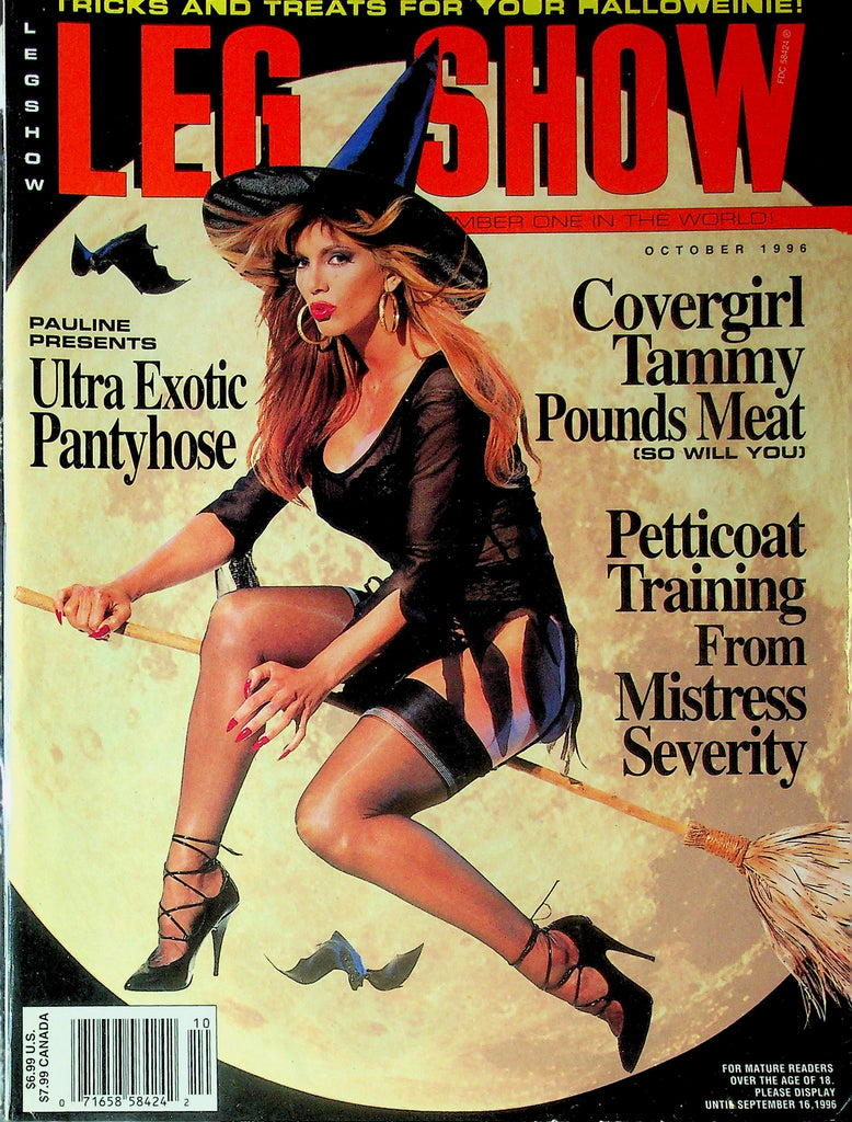 CLEARANCE Leg Show Magazine Ft. Tammy & Mistress Severity October 1996 031726lmp2