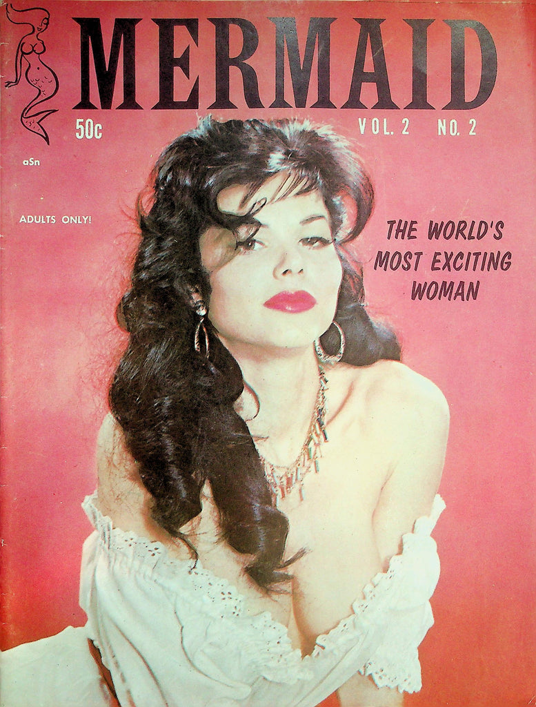 Mermaid Busty Adult Magazine Sandra English vol.2 #2 1960 061626lmp-GSC