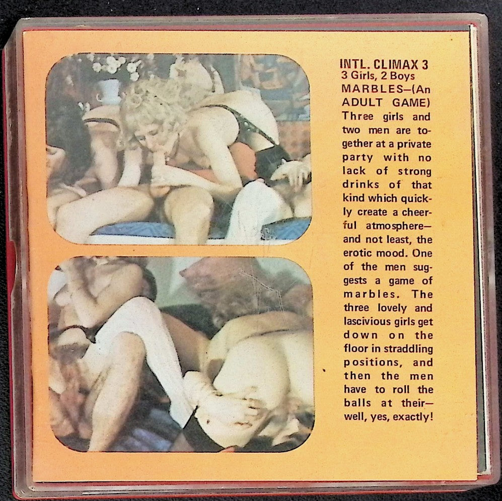 International Climax #3 Marbles Regular 8mm Film Reel Vintage 082525AKVHS