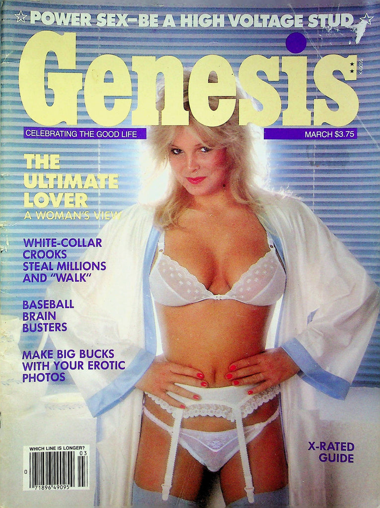 Genesis Magazine Christine & Lora March 1984 082123RP