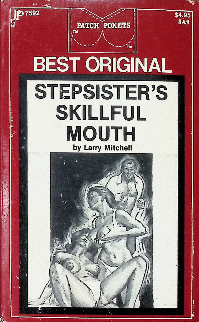 Stepsister's Skillful Mouth by Larry Mitchell PP7592 1976 Patch Pokets Book Adult Paperback Novel-091224AMP