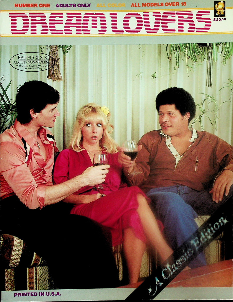 Dream Lovers Magazine  Our Threesome!  #1 1980's  Classic Edition    121425lmp