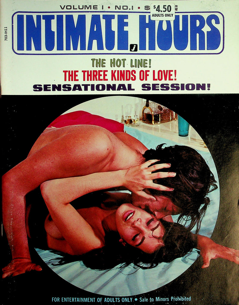 Intimate Hours Magazine  The Hot Line! / The Three Kinds Of Love!  vol.1 #1  1970   081726lmp-GSC