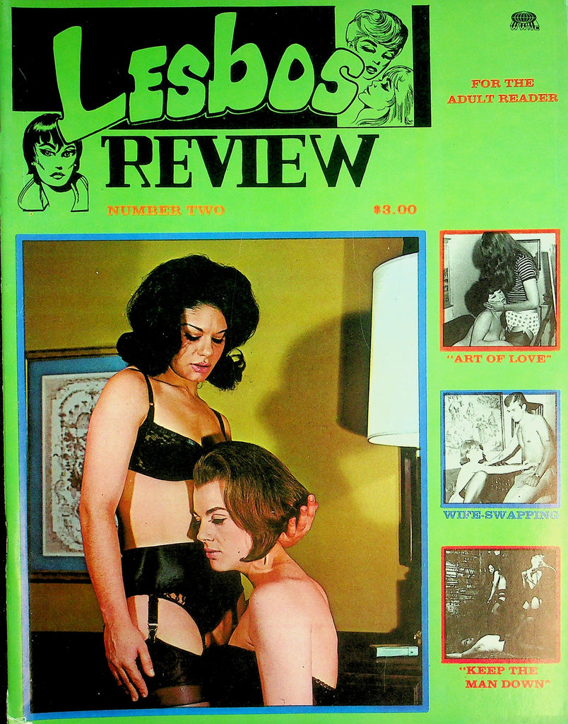 Lesbos Review Magazine  Art Of Love, Wife-Swapping and Keep The Man Down  #2  1968  080126lmp-GSC
