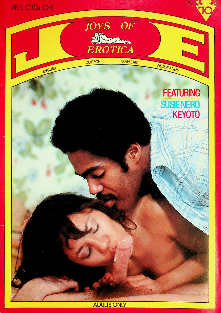 Joys Of Erotica International Digest   Featuring Susie Nero & Keyotto  #10  1980's    100226lmp-GSC