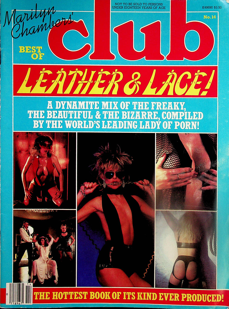 Marilyn Chambers' Best Of Club Magazine   Leather & Lace !   #14  1981  Paul Raymond     060324lm-p