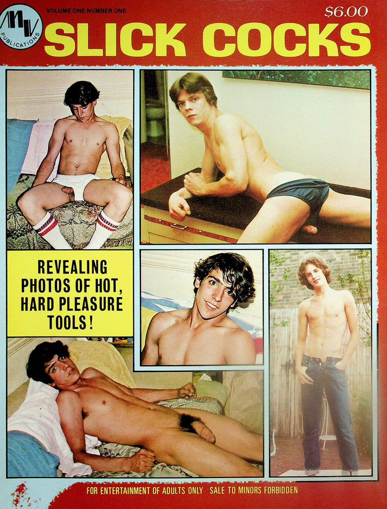 Slick Cocks Magazine   Hot, Hard Pleasure Tools!  vol.1 #1  1980's      060725lm-p2