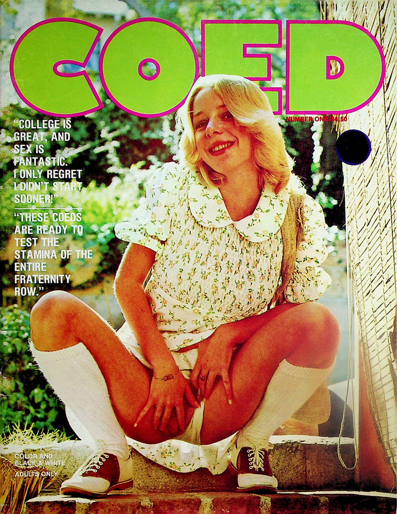 Coed Magazine   The Satin Doll / The Thighs Have It  #1  1977    062524lm-p