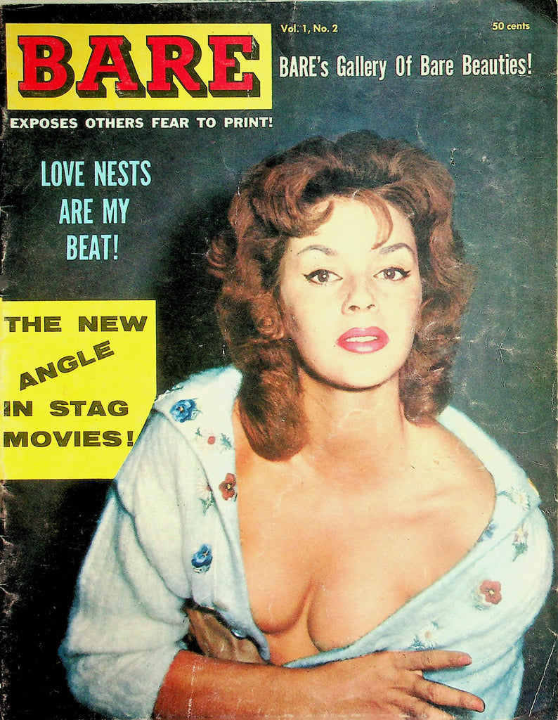 Bare Magazine  Love Nests Are My Beat!  Gallery Of Bare Beauties  vol.1 #2 1959   032726lmp