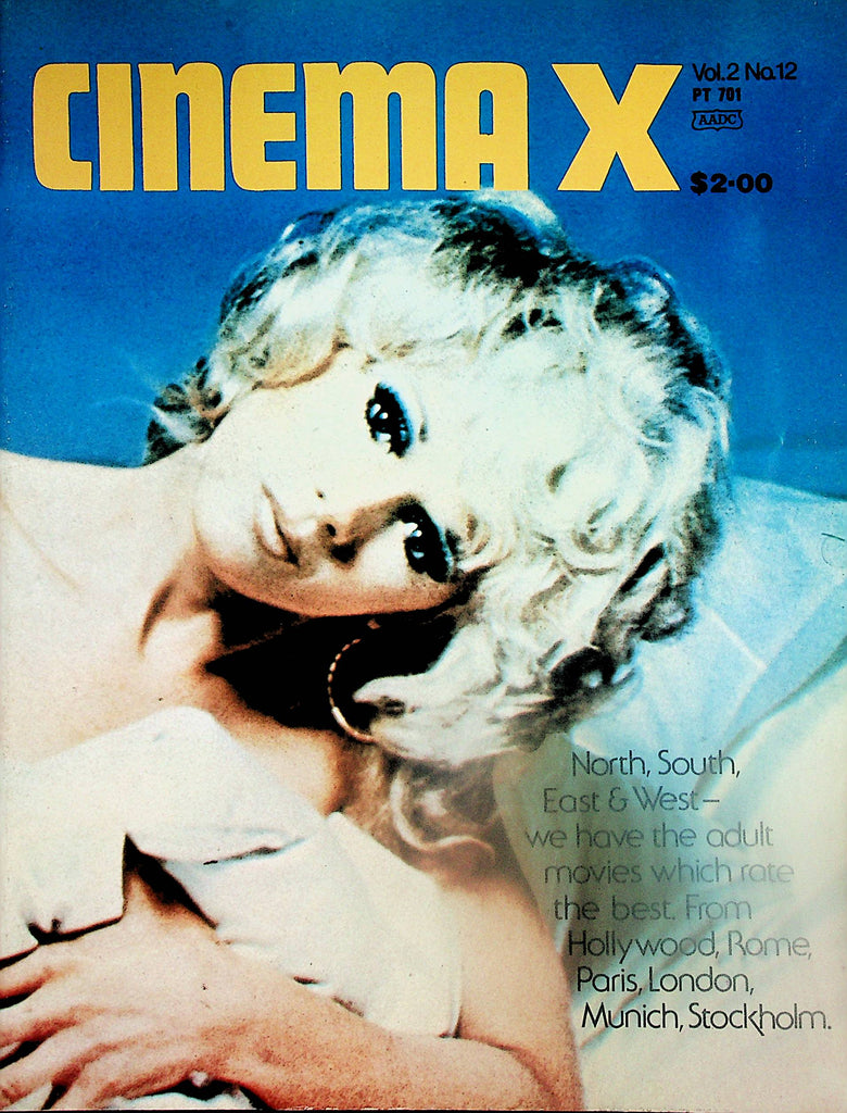 Cinema X Magazine  Connie Stevens in 'The Sex Symbol'  vol.2 #12 1970's     011025lm-p