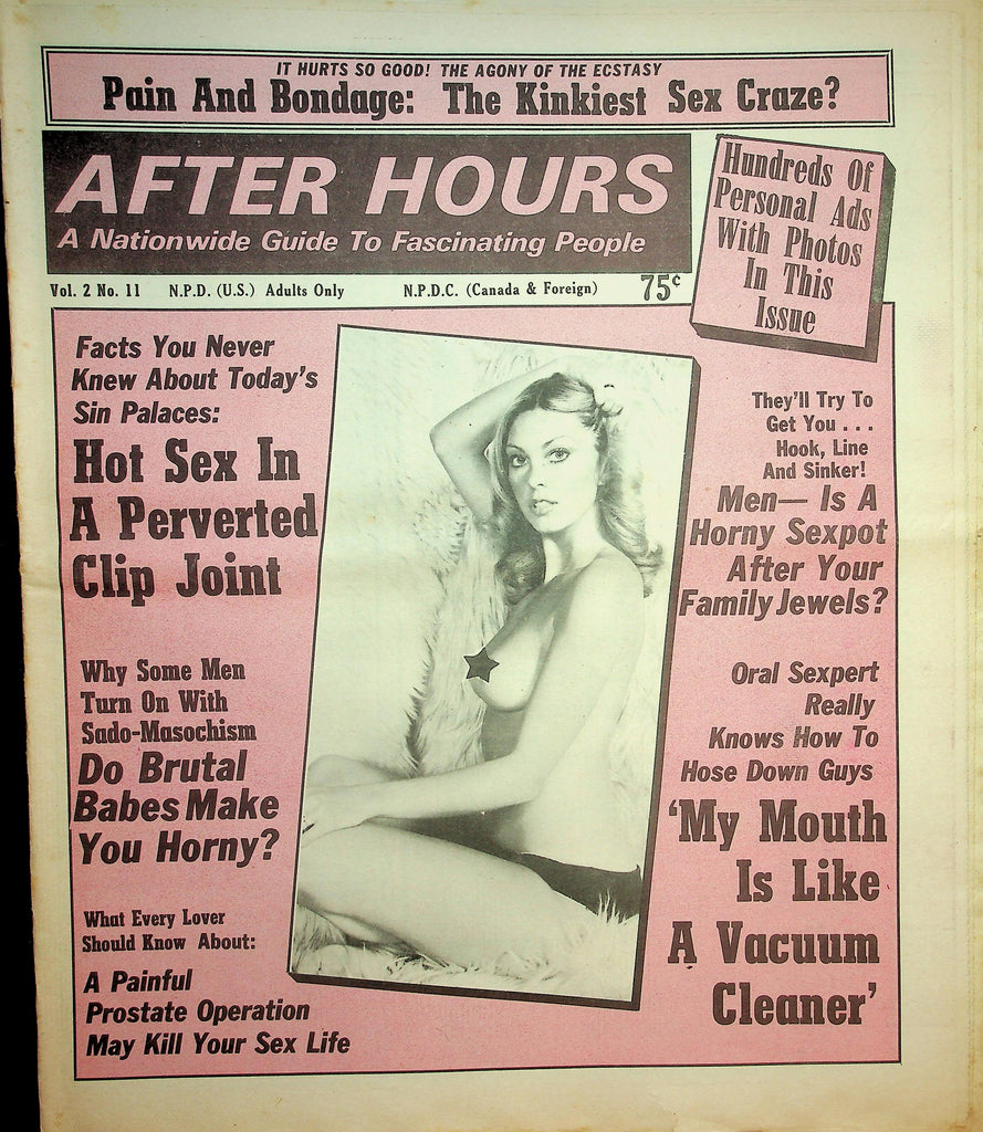 After Hours Adult Newspaper   Hot Sex In A Perverted Clip Joint  vol.2 #11 1976  090726lmp-GSC