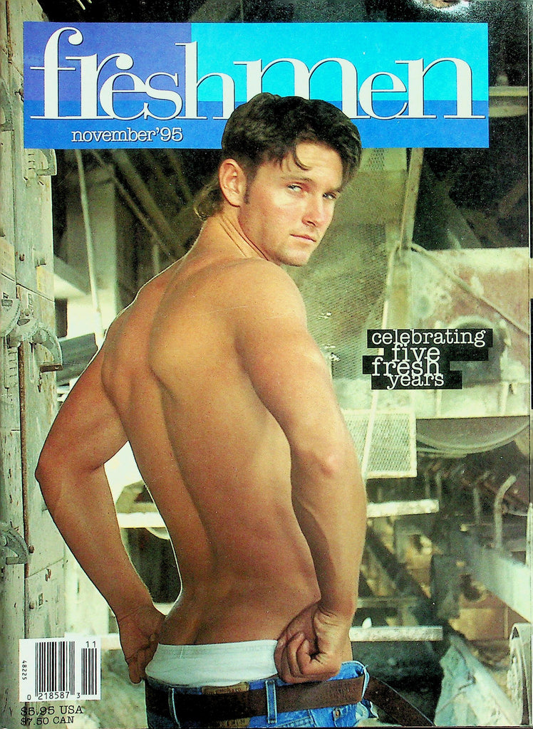 Freshmen Gay Magazine  Cover Guy Marcell    November 1995    122325lmp