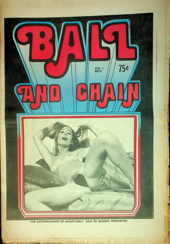 Ball And Chain Adult Newspaper  Try It. It Won't Bite  vol.1  #4  090526lmp-GSC