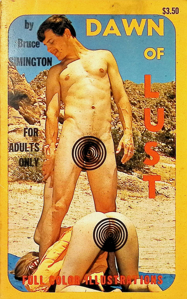 Dawn of Lust by Bruce Swimington Full Color Illustrations 1970s Spade Publishing Adult Erotic Paperback Novel-052024AMP