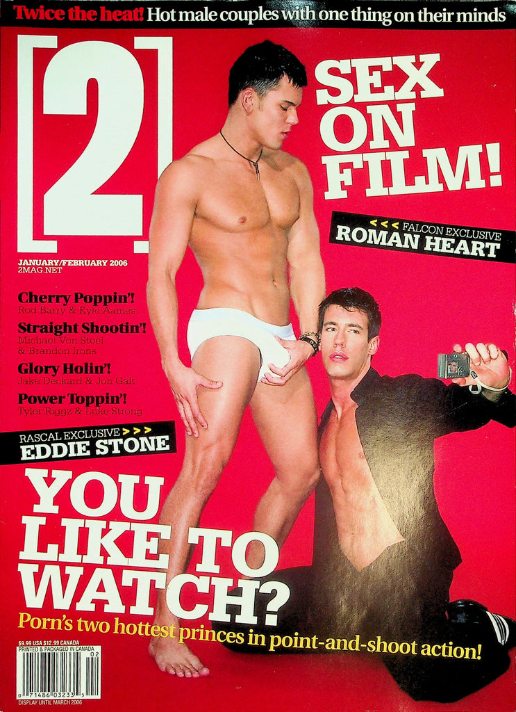 [2] Hot Male Couples Gay Magazine  Roman Heart & Eddie Stone  January/February 2006   032426lmp