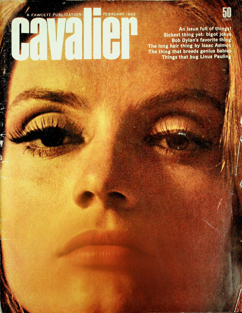 Cavalier Vintage  Magazine  Suzanne Sinclaire  February 1966   092225lm-p