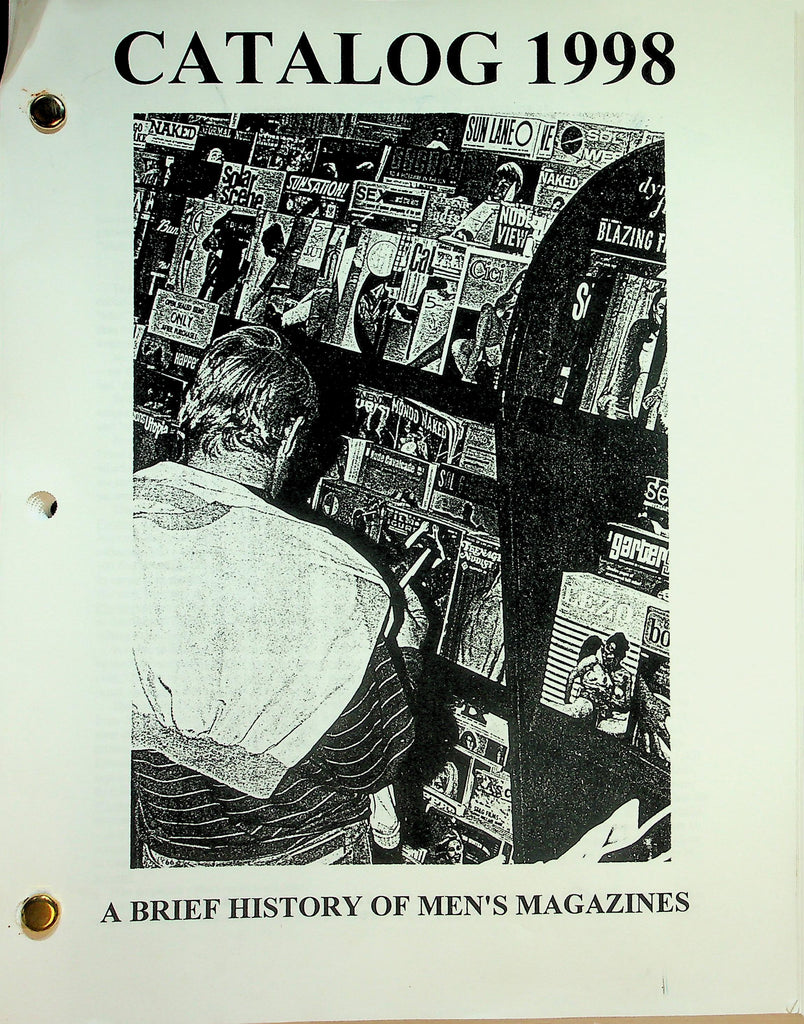 Catalog 1998  A Brief History Of Men's Magazine  by Paul Hugli    072326lmp-GSC