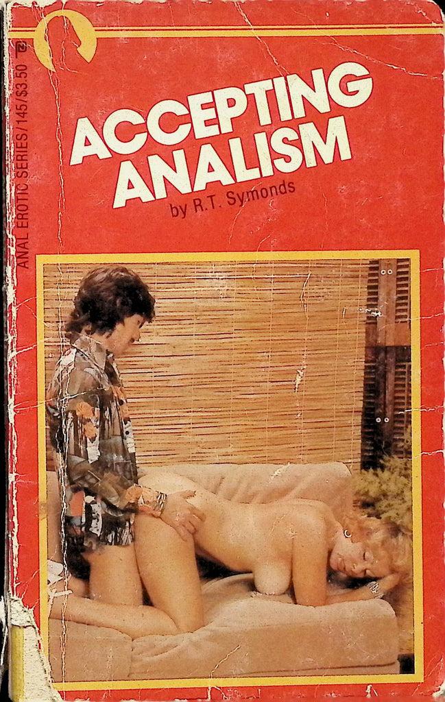 Accepting Analism by RT Symonds AES-145 1982 Anal Erotic Series Adult Erotic Paperback Novel-052424AMP