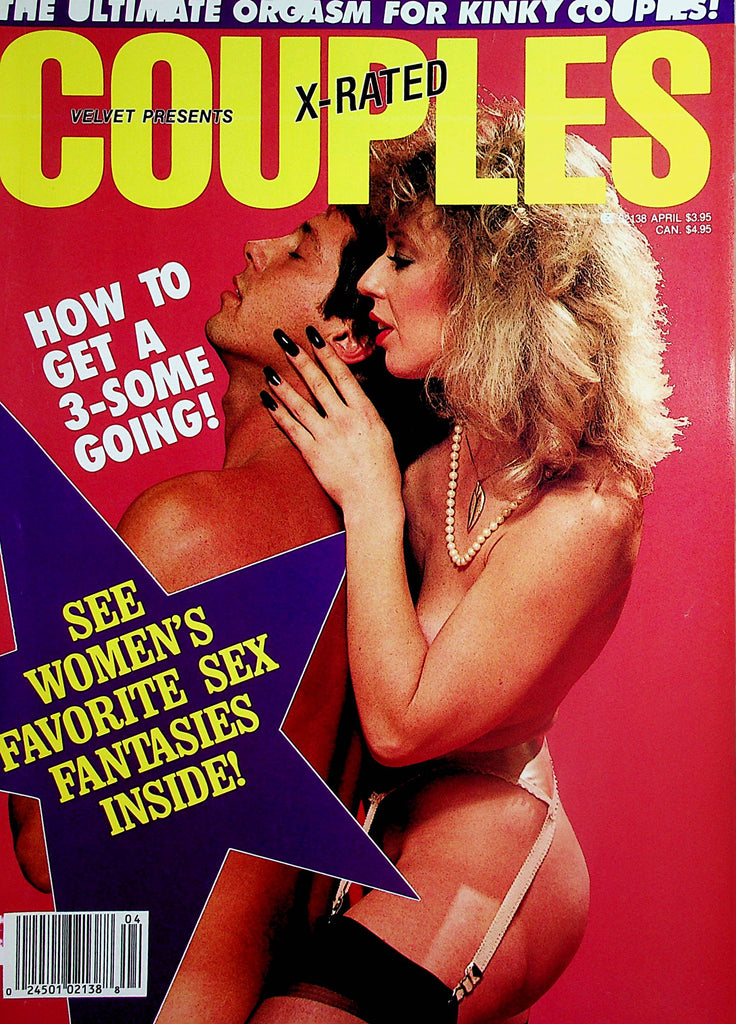 X-Rated Couples Magazine  Christy Canyon & Amber Lynn  April 1987     020224lm-p2