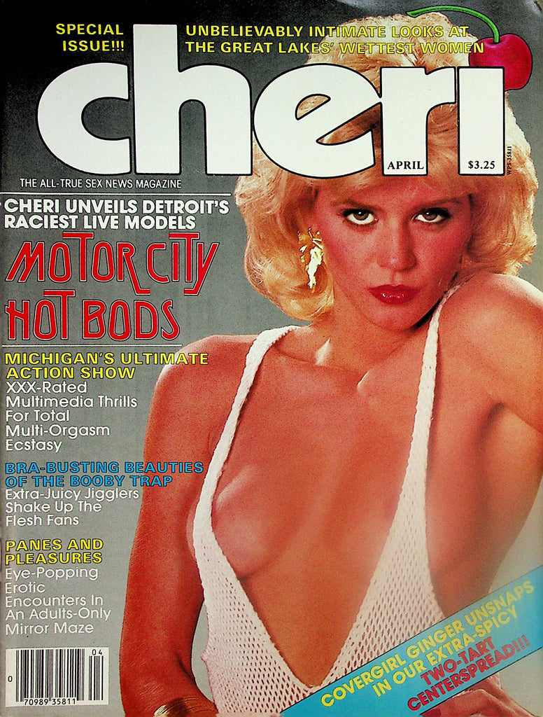 Cheri Magazine  Covergirl Ginger Lynn  April 1984 050124lm-p