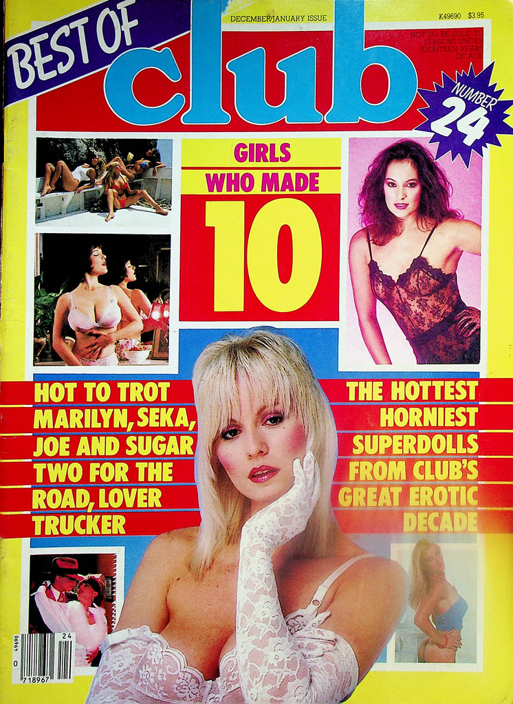 Best Of Club Magazine   Girls Who Made 10:  Marilyn Chambers, Seka & More!  #24  1982  Paul Raymond    022425lm-p