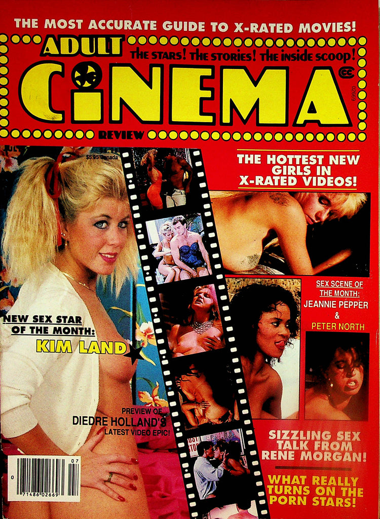 Adult Cinema Review Magazine  Diedre Holland/ Jeannie Pepper  July 1990  101023lm-p